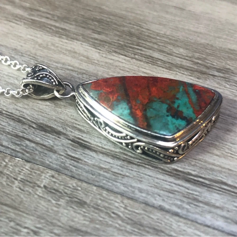 Sterling Sonoran Sunset Necklace - Picture 5 of 12